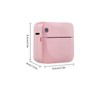 Portable Mini Printer, 1 Count USB Rechargeable Bluetooth-compatible Thermal Printer