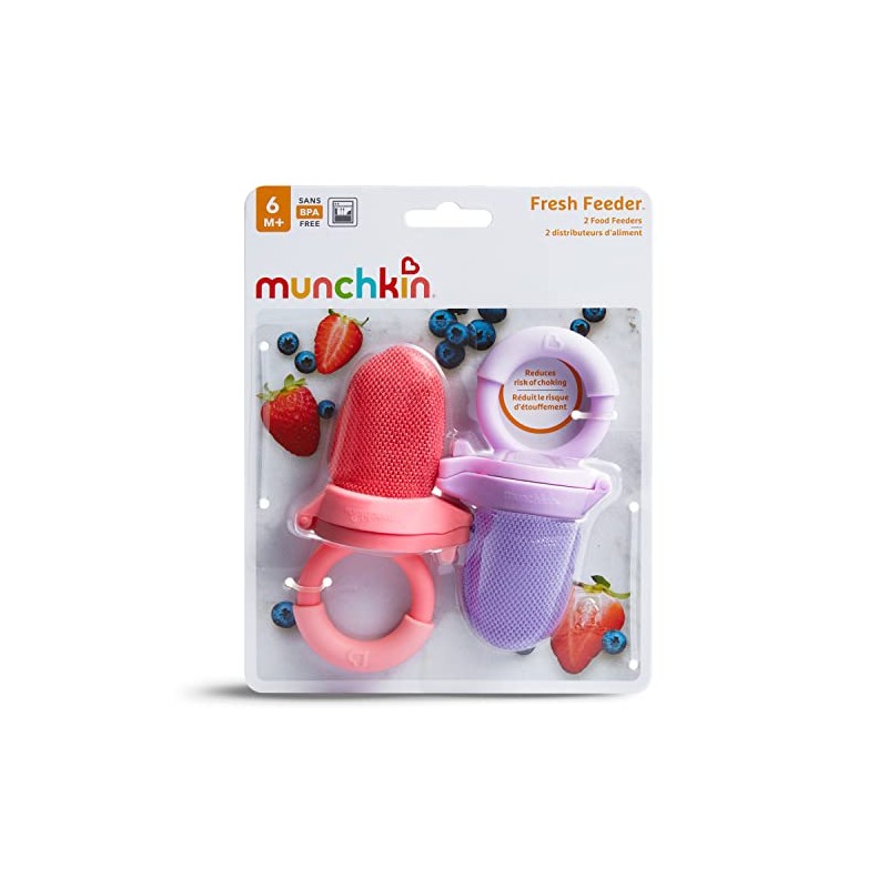 Munchkin Baby Feeder for Fresh Food and Fruit, 2 Pack,