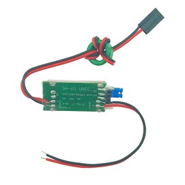 ZHUOYUEFSC 2PCS RC Full Screen Shielded Anti-Interference Switch Power Supply BEC Switchable UBEC 6.0-25.2v Input / 5v/6v Adjustable Output BEC for FPV Camera Servo Power Supply