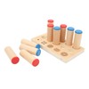 Wooden Sound Cylinders Toy Sensory Integration Training Educational Sound Stick