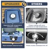 Upgraded WINKIZA 2 Burner Propane Camping Stove with Grill, Foldable