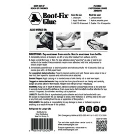 Boot-Fix Shoe Glue: Instant Professional Grade Shoe Repair Glue