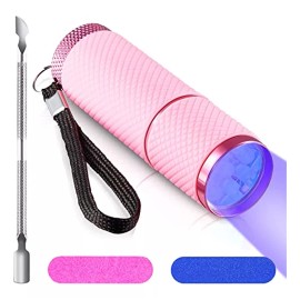 Chumia Mini Lámpara De Uñas Led Uv Para Uñas De Gel Con 9 Led Y Emp