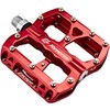 Reverse E-Escape Flat Bicycle Pedal Light Red