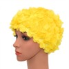Medifier Lace Vintage Swim cap Floral Petal Retro Style Bathing
