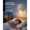 Airbition 10'' Wall Mount Fan with Remote Control and Night