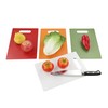 Nicesh Plastic Cutting Board Set - Thin, 11.8" x 7.8",