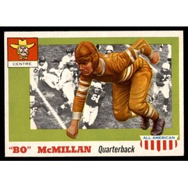1955 Topps # 47 Bo McMillin (Football Card) EX/MT Centre