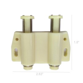 FixtureDisplays 4PK Double Magnetic Latch Door Stopper Cabinet Cupboard Showcase Door Catch