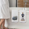 Soccer Gifts Hand Towels for Kids Boys Bathroom Set of