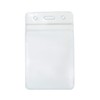 CKB Ltd 10x Show Clear Vertical ID Badge Card Plastic