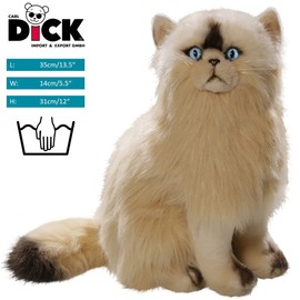 Carl Dick Katze, Perserkatze beige, Plüschtier, Kuscheltier ca. 35cm 2514