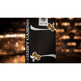 Murphy's Magic Supplies, Inc. Limited Edition Cherry Casino (Monte Carlo Black and Gold) Numbered Seals Playing Cards by Pure Imagination Projects