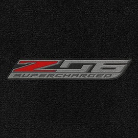 Lloyd Mats Ultimat C7 Corvette Z06 Supercharged Logo Floor Mats (2014-2015-2016)