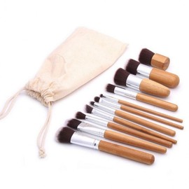 Makeup Brush Storage Pouch Linen 11-Piece Set Dedicated 10ea