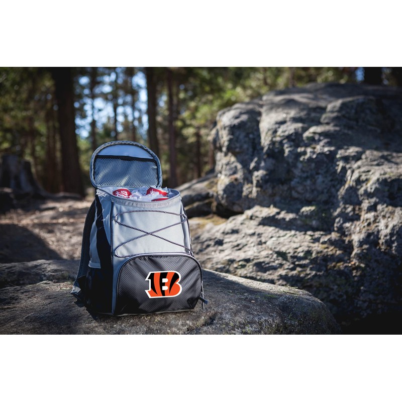 Picnic Time Black Cincinnati Bengals PTX Backpack Cooler