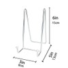 Plate Stand Iron Frame Stand Plate Stand Picture Frame Bookstand,