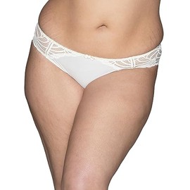 Vanity Fair Women's Flattering Lace Panties: Lightweight & Silky with Superior Stretch, Softest Ivory