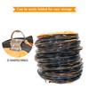 16"×16.4FT PVC Flexible Duct Hose, Flame Retardant HVAC Ducting with