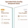 Vivelove 5x10 Metal Picture Frame, Black Aluminum Picture Frames with