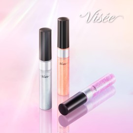 Visee 30th Volume Lip Maker 03, Metallic Silver, 0.2 oz (6 g), Lip Gloss, Pearl, Gloss, Volume Up, Hyaluronic Acid