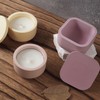 2 Sizes Candle Jar Molds, Silicone Concrete Molds for Candle