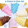 YOUEON 6 Pcs Artificial Ice Cream Cones, Simulated Ice Cream
