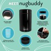 Nugbuddy Airtight Storage Container - Vacuum Sealed Insulated w Nested