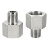 sourcing map Pipe Fitting Reducer Adapter, 1/4 PT Male to