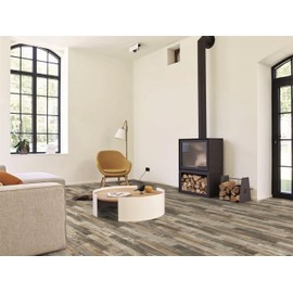 PVC flooring in distinctive wood design