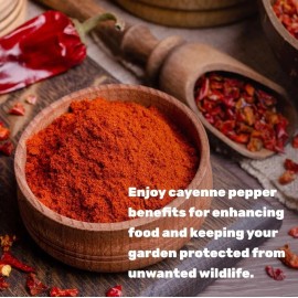 DEAL SUPPLEMENT Cayenne Pepper Powder 5 Pounds, Extra Hot, Great Home Cooking Spice, Red Pepper