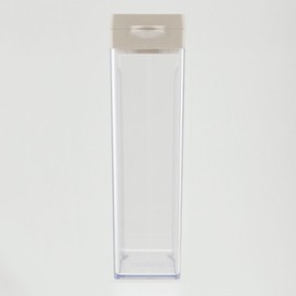 Liberty Corporation LD-482 Square Water Pitcher, Cold Water Bottle, 0.7 gal (2.5 L), Vertical Mounting, Horizontal Mounting, Warm Gray