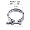 EVIL ENERGY 3.0 Inch V Band Clamp for Flange Kit