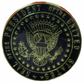 Pack of 12 Seal Of The President Of The United States Eagle Hat Cap lapel Pin