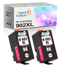 Smart Gadget [2024 Upgraded Version] 902XL Replacement Ink Cartridge [2xBlack] | Use with OfficeJet Pro 6954/6960/6962/6968/6975/6978 All-in-One Printers