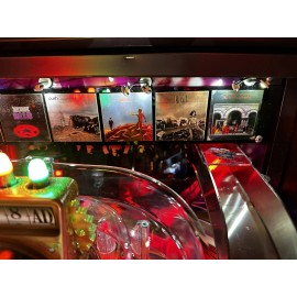 Stern RUSH Pinball Iconic Album Covers Mod w/billboard lighting The Games People