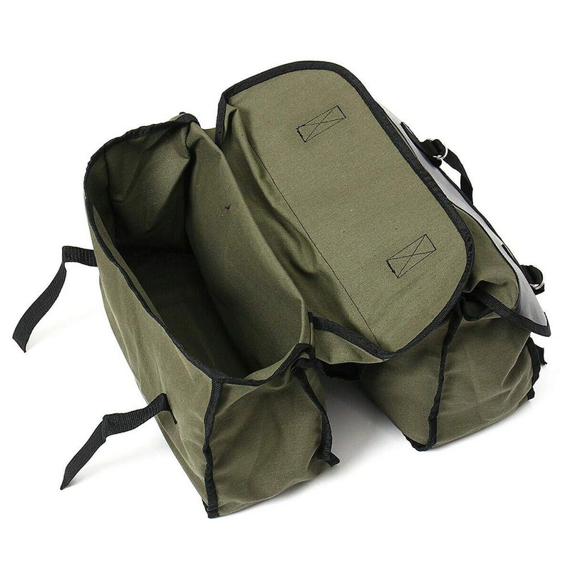 Large Capacity Motorcycle Tail Package Waterproof Motorbike Saddle Bag Double