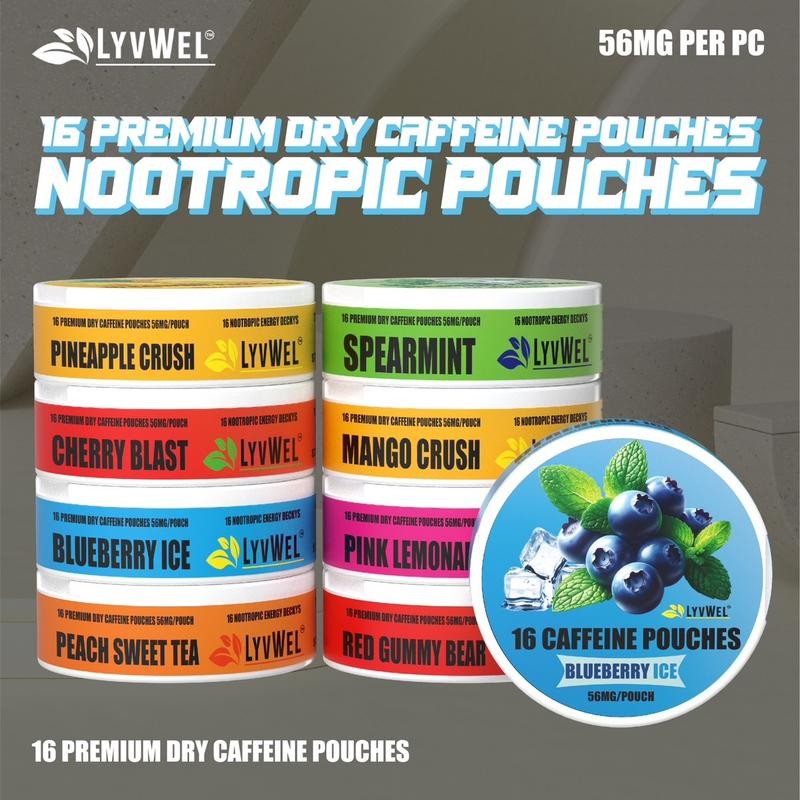 LyvWel Energy Pouches (1 Pack) (56mg fuel/pouch) energy Decky +
