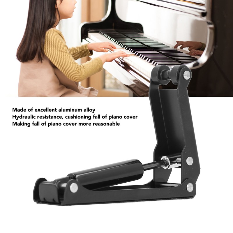 Piano Slow Soft Fall Device Aluminum Alloy Hydraulic Pressure Fallboard