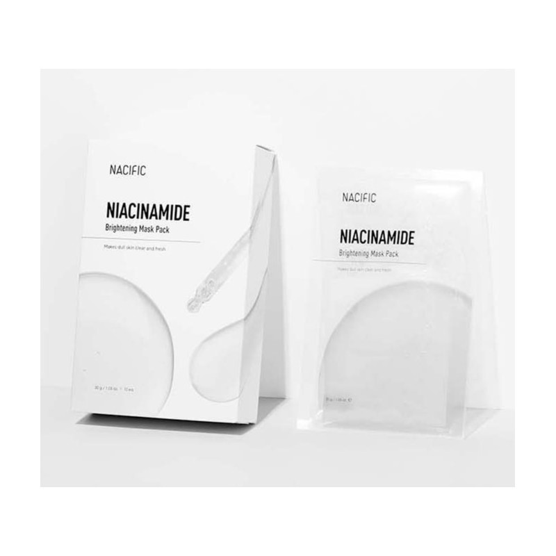 네시픽 나이아신아마이드 브라이트닝 마스크팩 30g, 1개입, 3개 Nesifique Niacinamide Brightening