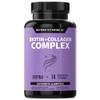 Biotin Collagen Complex Contiene Biotina Colágeno Ingredientes Vitaminas Suplemento Vitamínico