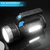 Wrrozz LED Flashlight High Lumens USB Rechargeable Flashlight for Camping,
