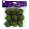SuperMoss (21769) Moss Balls, Fresh Green, 2 (9 Pack)"
