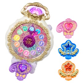 Bandai Detective Pretty Cure! Makeover Jewel Cure Watch Special Set (Bonus: Pretty Cure Makoto Jewel (Kimi and Idol Pretty Cure Ver.) included), Recommended Ages: 3 years and up