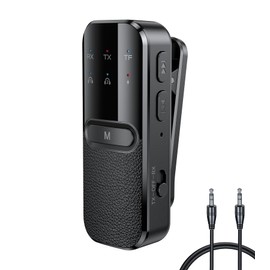 TSNAM Bluetooth Transmitter for TV to 2 Headphones Dual Link