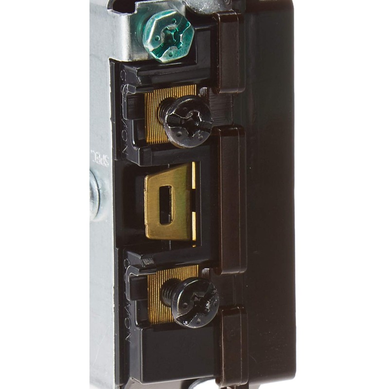 Leviton 15 Amp, 120/277 Volt, Decora Single-Pole, AC Combination Switch,