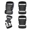 4PCS Plastic Buckle, Side Quick Release Buckle for Bracelets Backpack