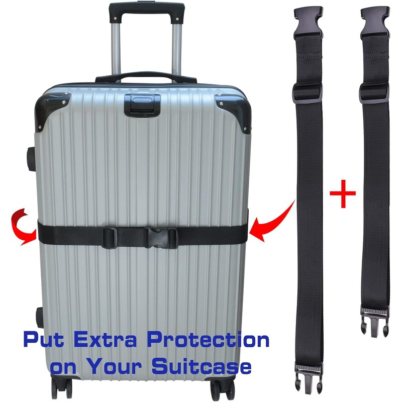 Correas de Equipaje, Conector de Equipaje, Correas para veliz, cinturón