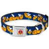 Buckle-Down Seatbelt Buckle Dog Collar - Road Runner Expressions Royal