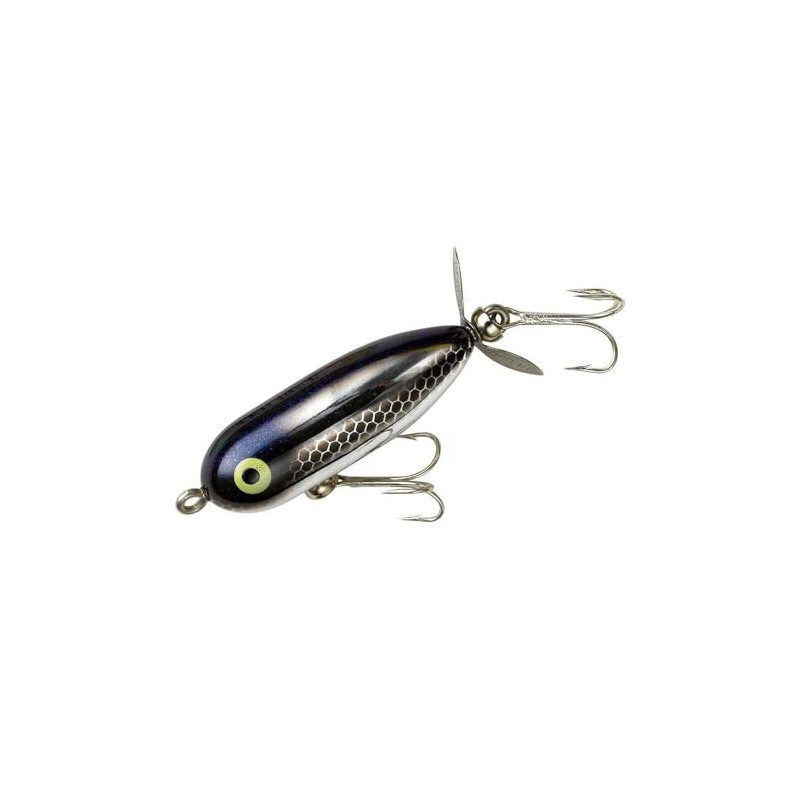 Smith (SMITH LTD) Heddon Baby Torpedo #NBLG.Black Shiner/Glitter